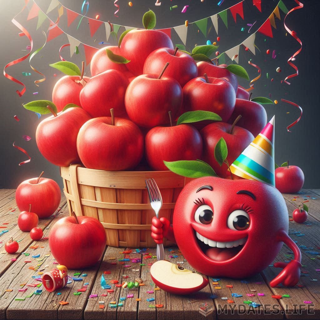 Journée de Manger des Pommes Rouges - 1 décembre