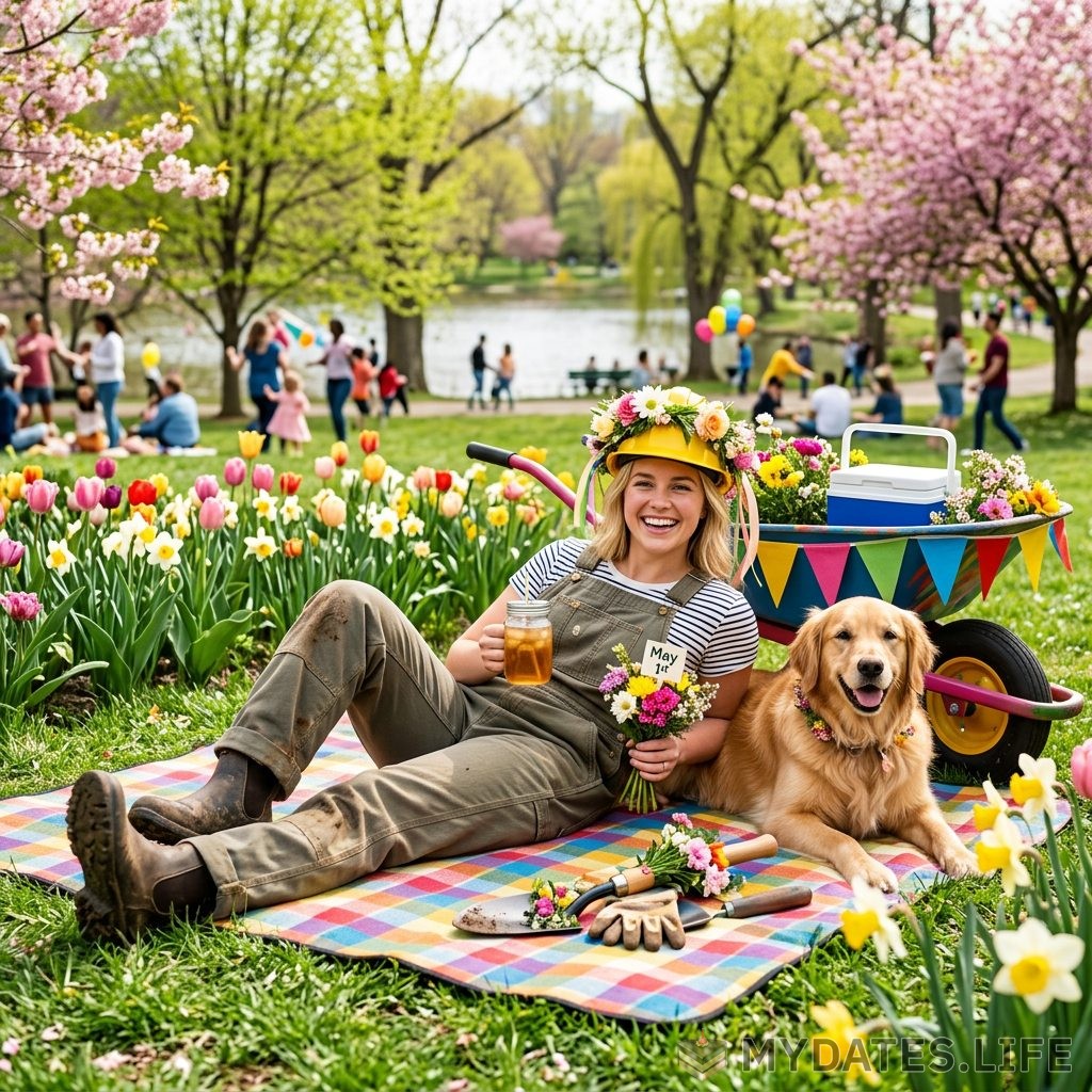 Frühling-und-Arbeiter-Tag - 1 Mai