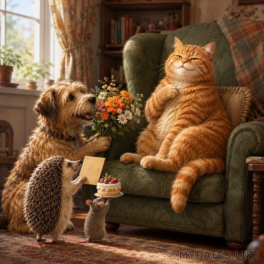 Día de Agradecer a un Gato Pelirrojo