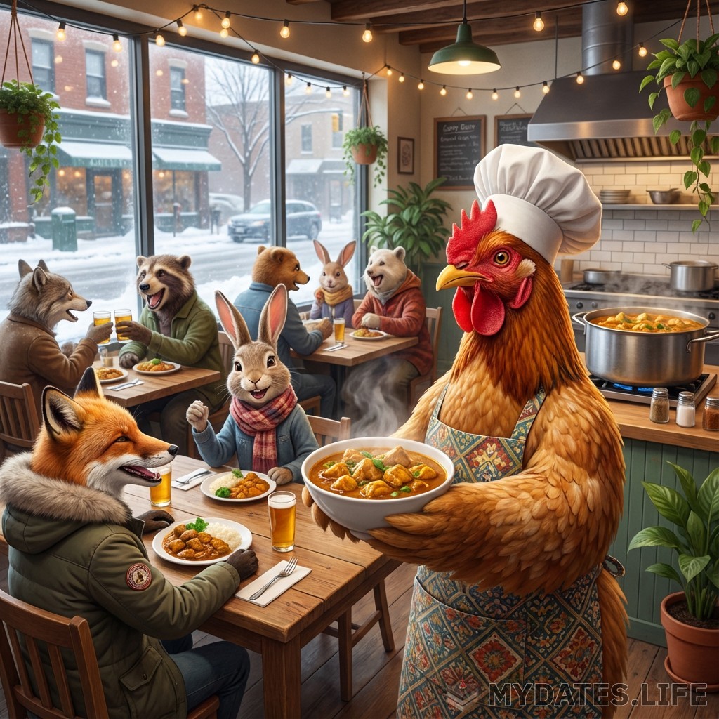 Día del Pollo al Curry