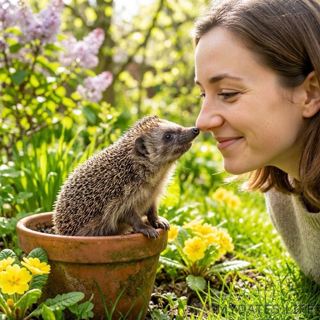 Hedgehog Sniffing Day