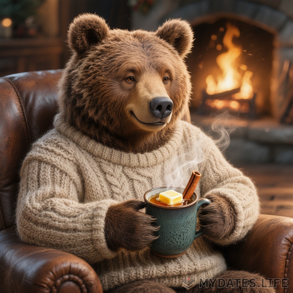 Heißer Buttered Rum Tag