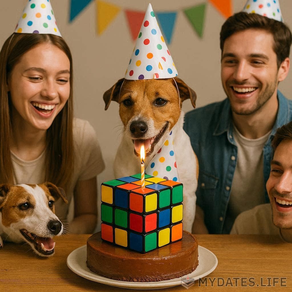 Rubik Küpü Doğum Günü