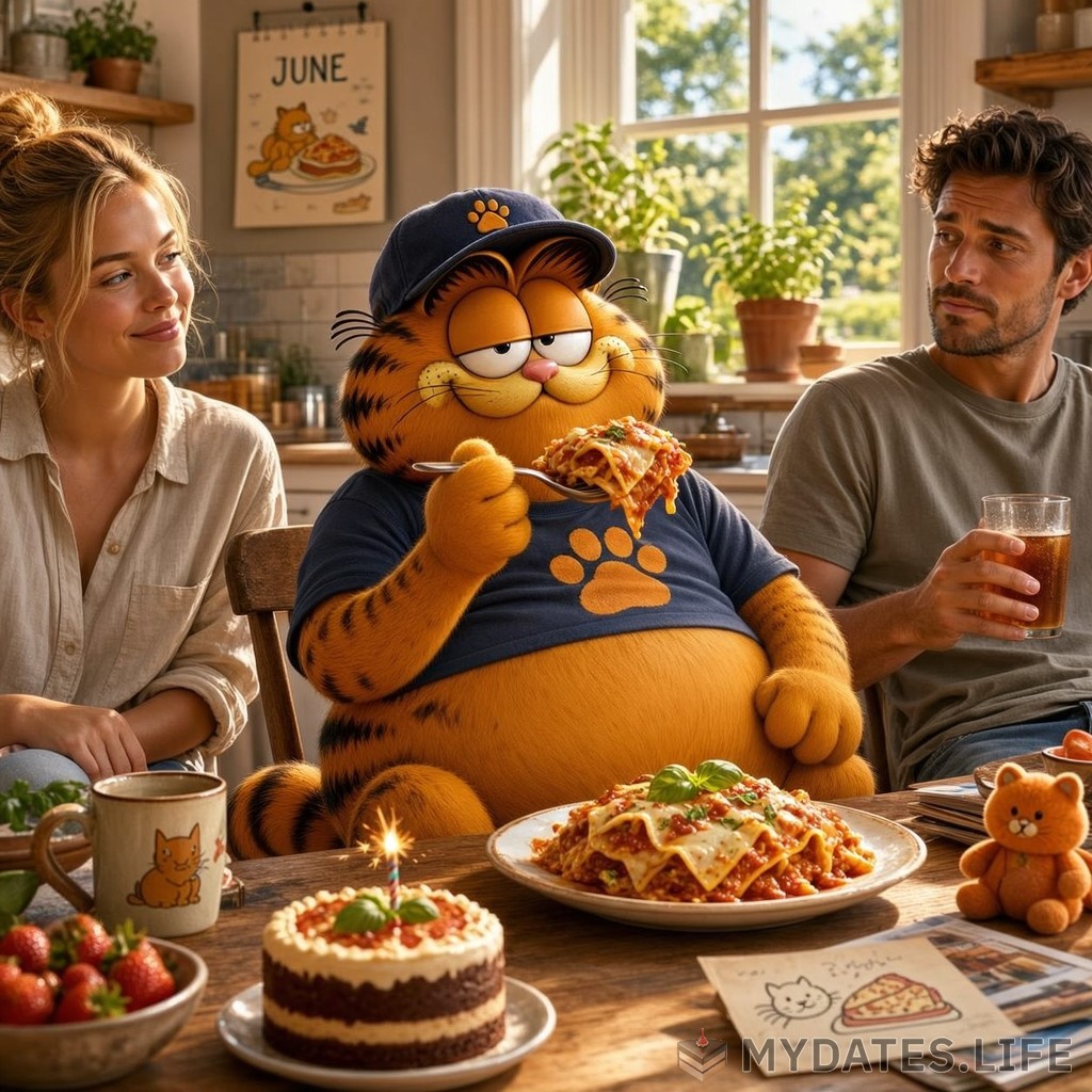Garfield katten dag