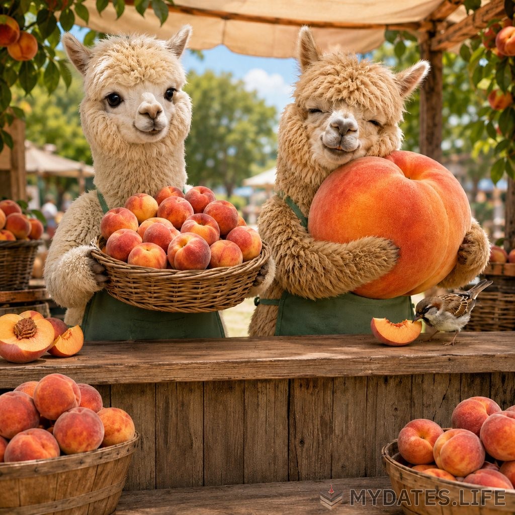 Journée de Manger une Pêche