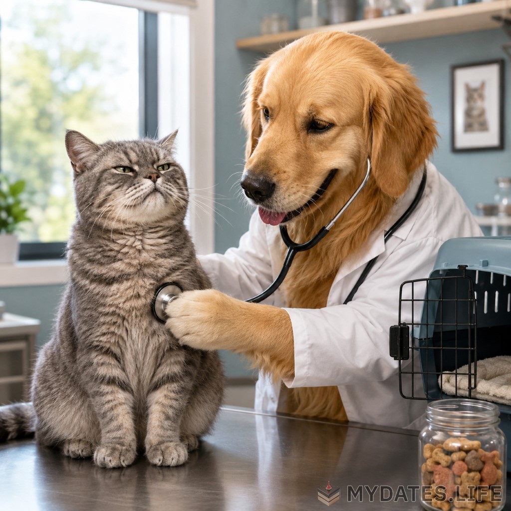 Ngày Đưa Mèo đến Bác Sĩ Thú Y
