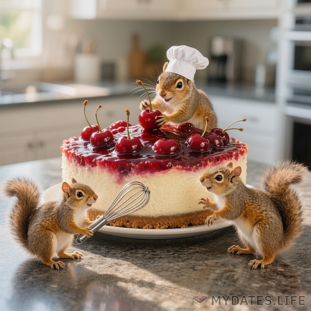 Kirsch-Käsekuchen-Tag - 23 April