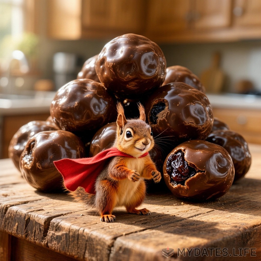 Chocolade Bedekte Rozijn Dag