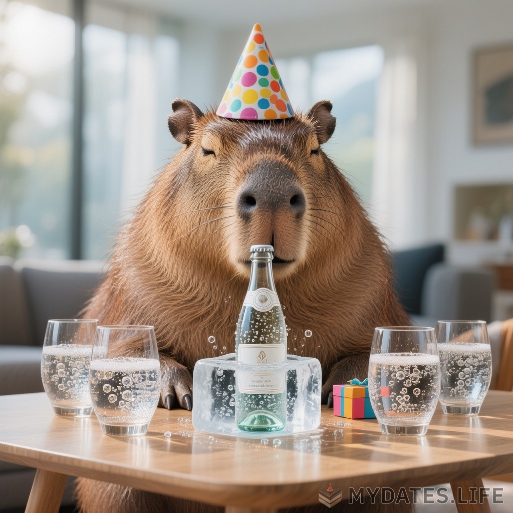 Narozeniny sodové vody - 24 Dubna