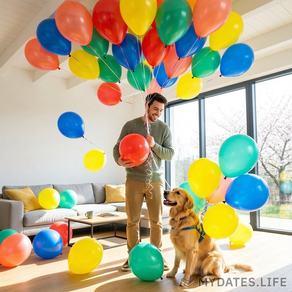 Zähme-Ballons-Tag - 25 März