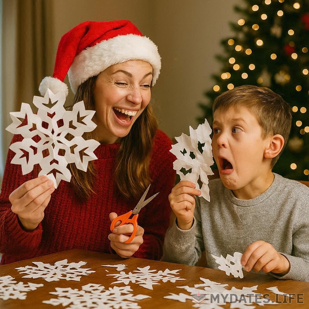 Giornata del Tagliare Fiocchi di Neve di Carta - 27 Dicembre