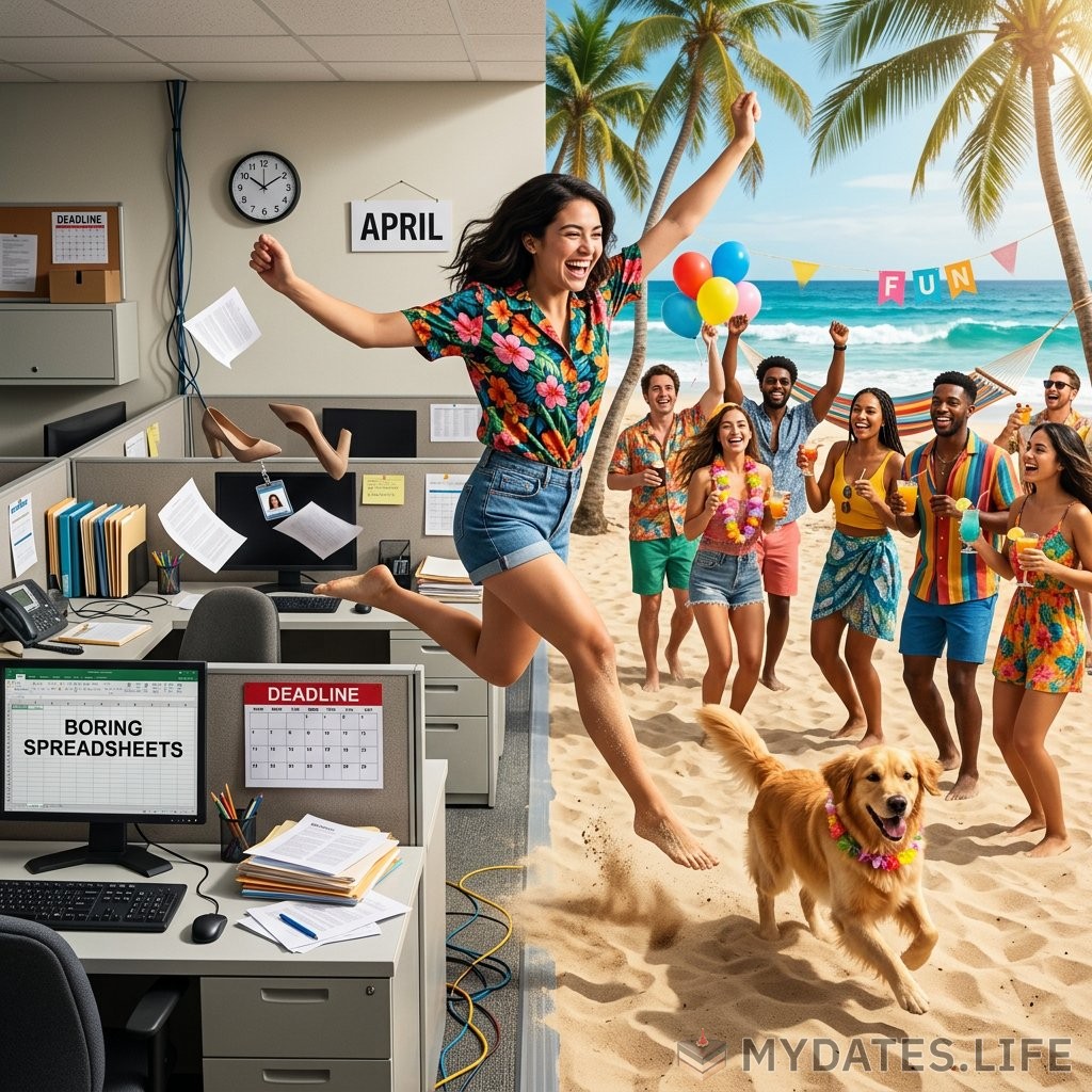 Dia de Desistir do Trabalho Chato - 3 de Abril