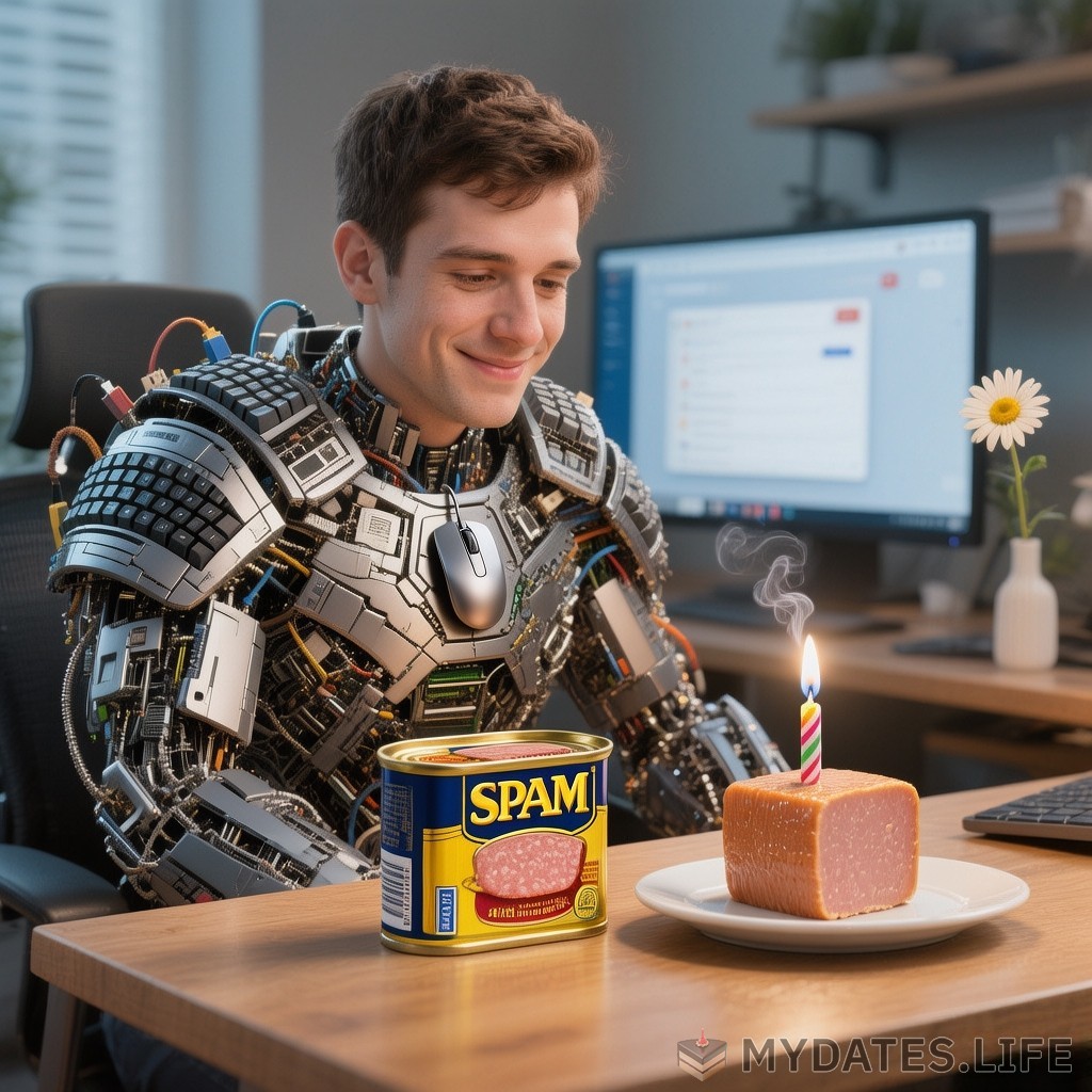 Spam e-post födelsedag - 3 Maj