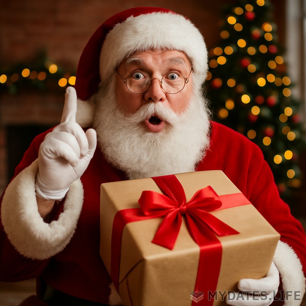 Hari Pesan Hadiah dari Santa Claus