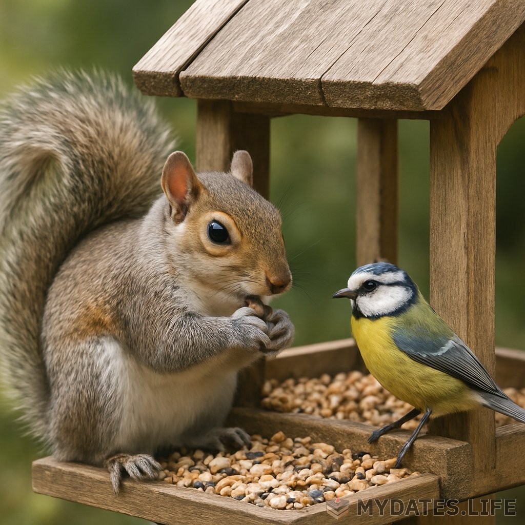 Día de Alimentar Aves y Ardillas - 4 de Diciembre