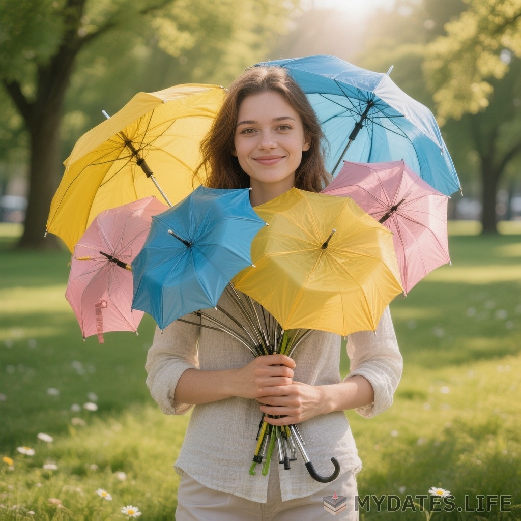 Folding Umbrella Birthday
