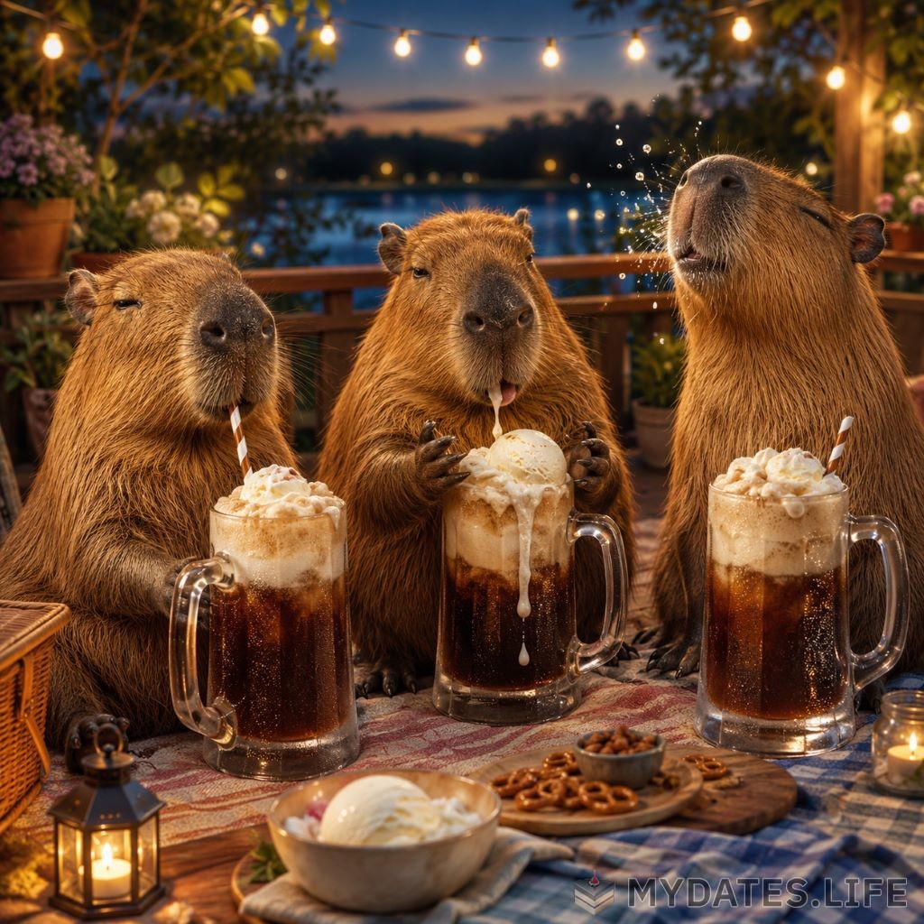 Ngày Cocktail Root Beer Float